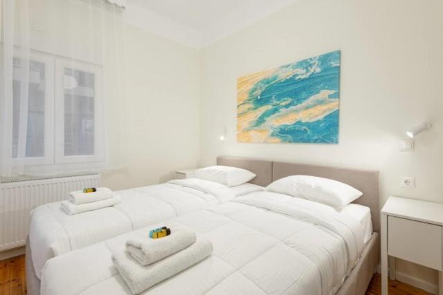 Aristotelous 3Bdrm Central Family Apt Thessaloniki Buitenkant foto